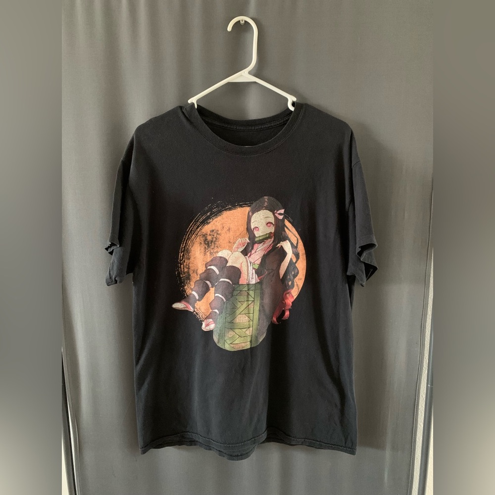 Demon Slayer Nezuko T-Shirt | Large | Black